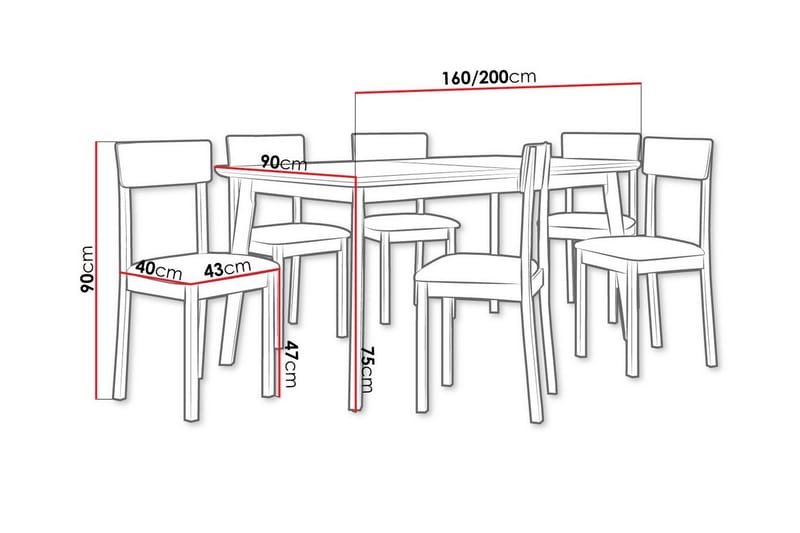 Patrickswell Matgrupp - Möbler - Bord & matgrupp - Matgrupp