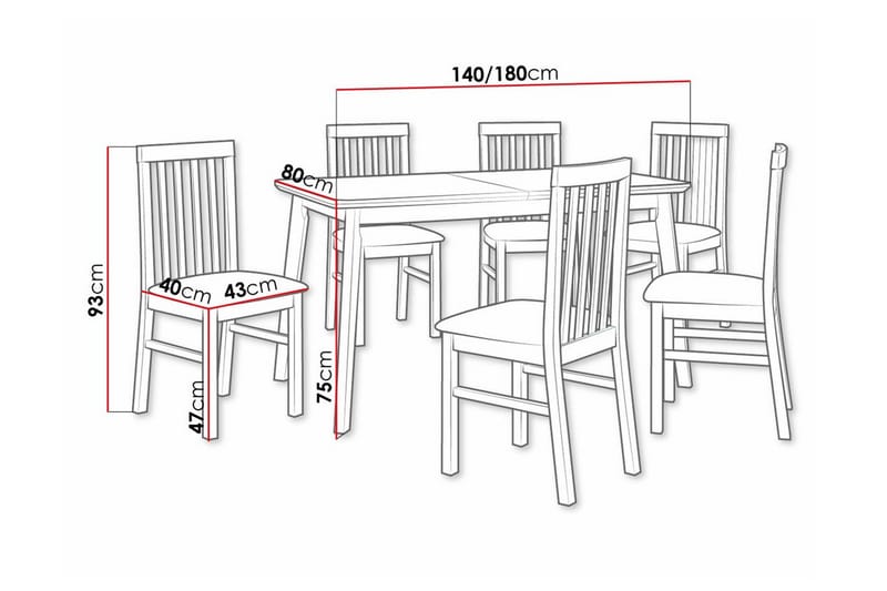 Patrickswell Matgrupp - Möbler - Bord & matgrupp - Matgrupp