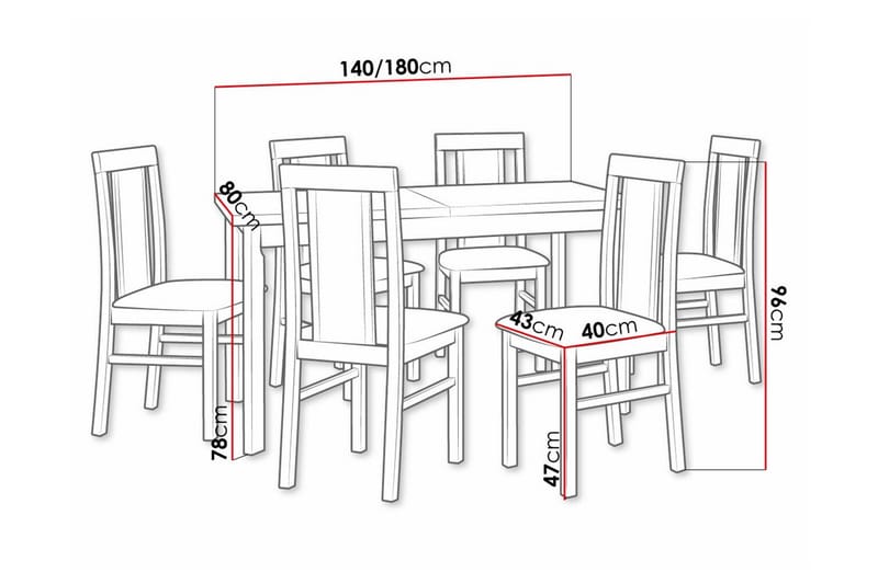 Patrickswell Matgrupp - Möbler - Bord & matgrupp - Matgrupp