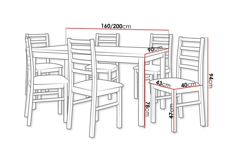 Patrickswell Matgrupp - Möbler - Bord & matgrupp - Matgrupp