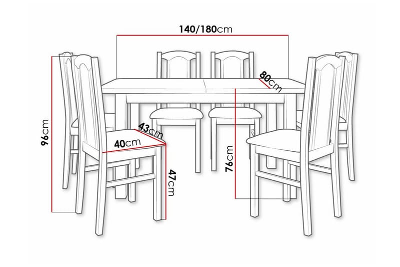 Patrickswell Matgrupp - Möbler - Bord & matgrupp - Matgrupp