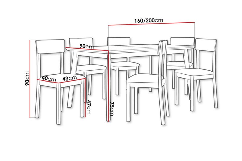 Patrickswell Matgrupp - Möbler - Bord & matgrupp - Matgrupp