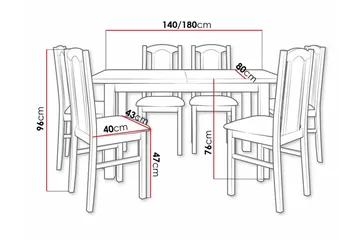 Patrickswell Matgrupp - Möbler - Bord & matgrupp - Matgrupp