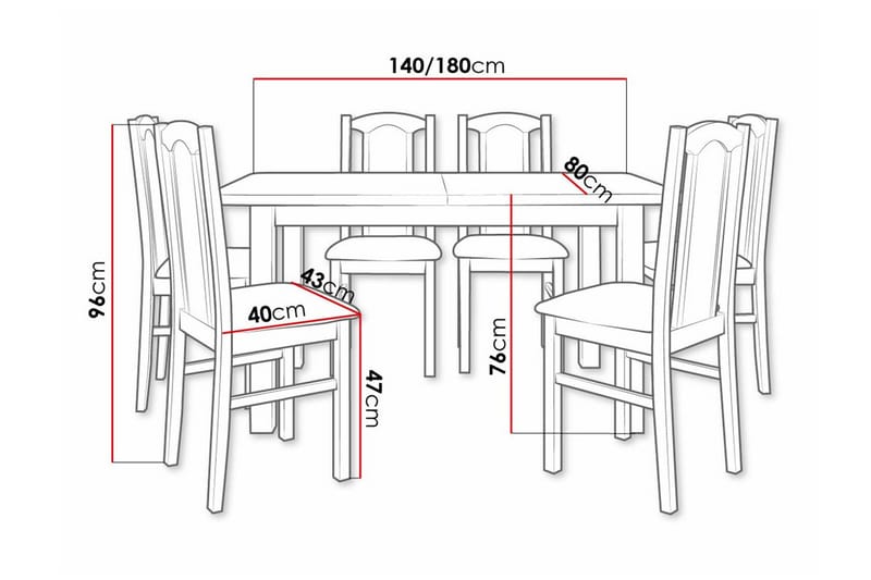 Patrickswell Matgrupp - Möbler - Bord & matgrupp - Matgrupp