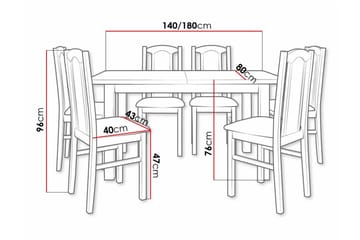 Patrickswell Matgrupp - Möbler - Bord & matgrupp - Matgrupp