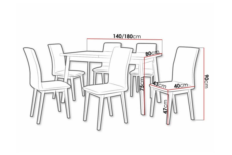 Patrickswell Matgrupp - Möbler - Bord & matgrupp - Matgrupp