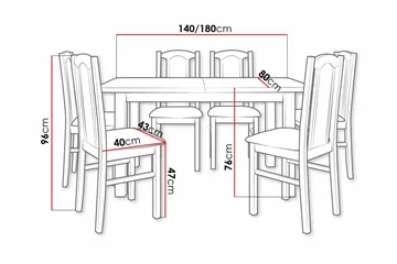 Patrickswell Matgrupp - Möbler - Bord & matgrupp - Matgrupp