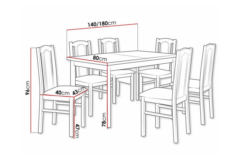 Patrickswell Matgrupp - Möbler - Bord & matgrupp - Matgrupp