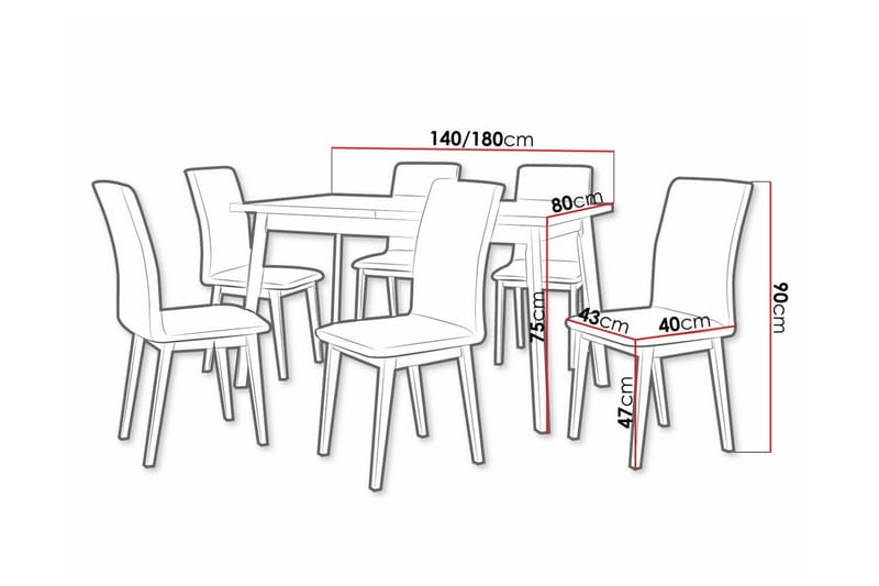 Patrickswell Matgrupp - Möbler - Bord & matgrupp - Matgrupp