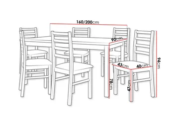 Patrickswell Matgrupp - Möbler - Bord & matgrupp - Matgrupp