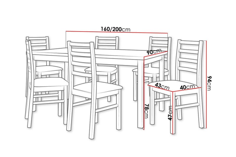 Patrickswell Matgrupp - Möbler - Bord & matgrupp - Matgrupp