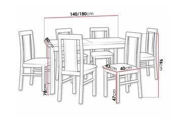 Patrickswell Matgrupp - Möbler - Bord & matgrupp - Matgrupp