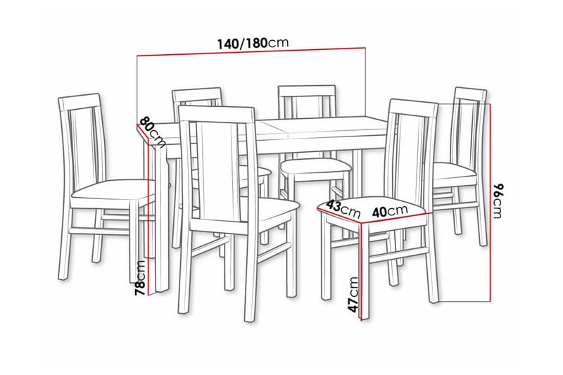 Patrickswell Matgrupp - Möbler - Bord & matgrupp - Matgrupp