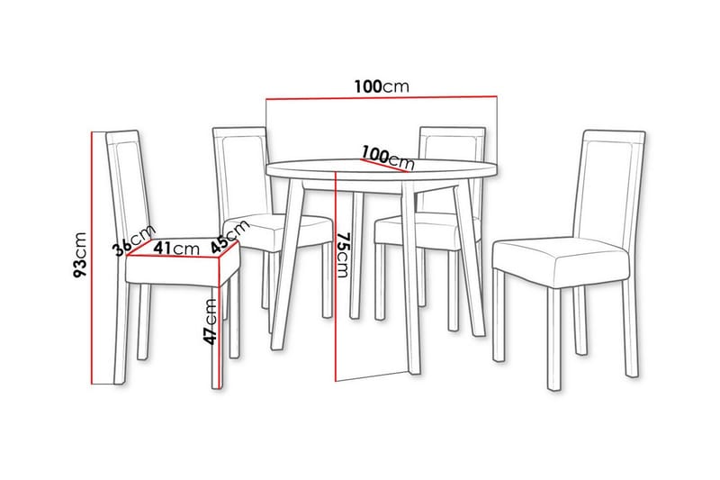Patrickswell Matgrupp - Möbler - Bord & matgrupp - Matgrupp