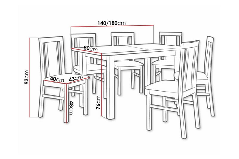 Patrickswell Matgrupp - Möbler - Bord & matgrupp - Matgrupp