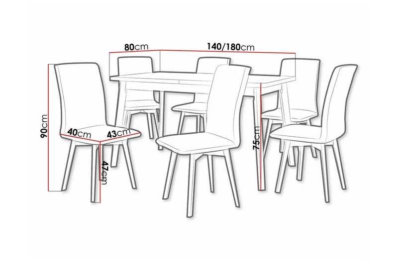 Patrickswell Matgrupp - Möbler - Bord & matgrupp - Matgrupp