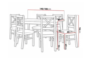 Patrickswell Matgrupp - Möbler - Bord & matgrupp - Matgrupp