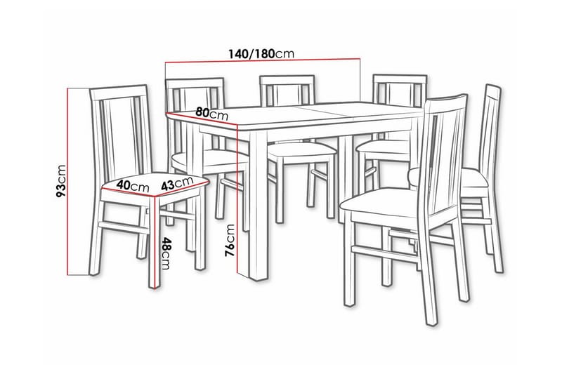 Patrickswell Matgrupp - Möbler - Bord & matgrupp - Matgrupp