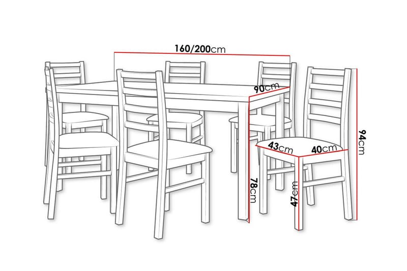 Patrickswell Matgrupp - Möbler - Bord & matgrupp - Matgrupp