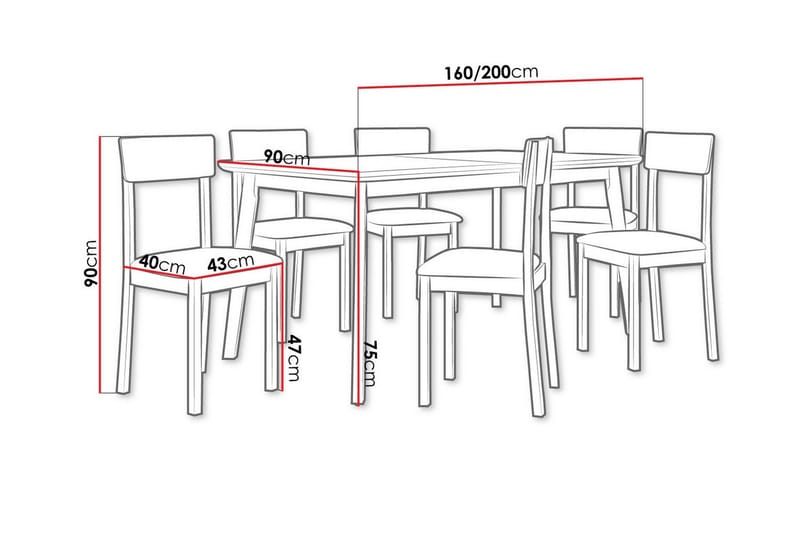 Patrickswell Matgrupp - Möbler - Bord & matgrupp - Matgrupp