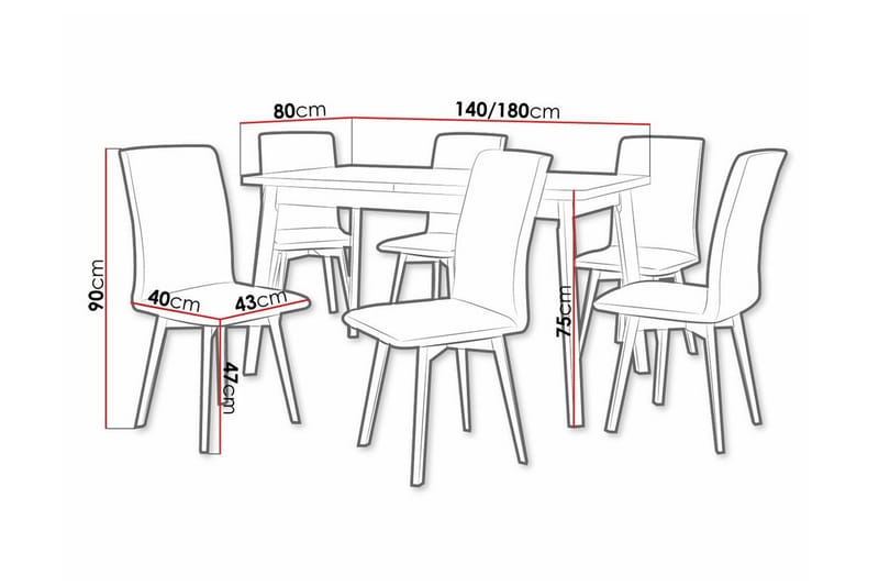 Patrickswell Matgrupp - Möbler - Bord & matgrupp - Matgrupp