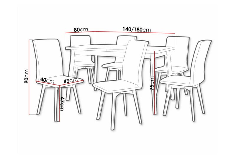 Patrickswell Matgrupp - Möbler - Bord & matgrupp - Matgrupp