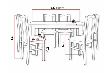 Patrickswell Matgrupp - Möbler - Bord & matgrupp - Matgrupp