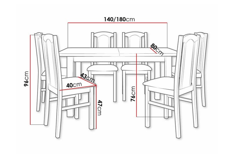 Patrickswell Matgrupp - Möbler - Bord & matgrupp - Matgrupp