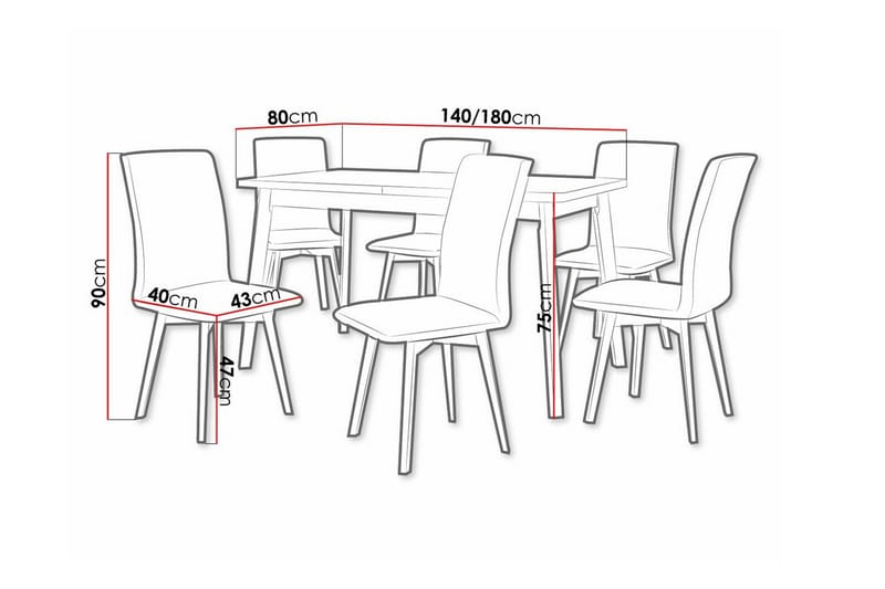 Patrickswell Matgrupp - Möbler - Bord & matgrupp - Matgrupp