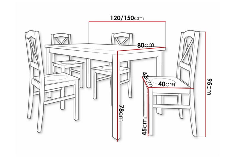 Patrickswell Matgrupp - Möbler - Bord & matgrupp - Matgrupp