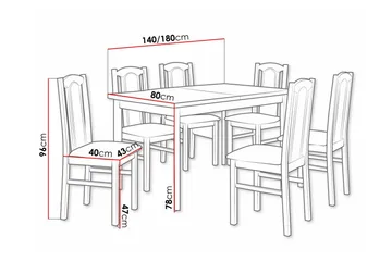 Patrickswell Matgrupp - Möbler - Bord & matgrupp - Matgrupp