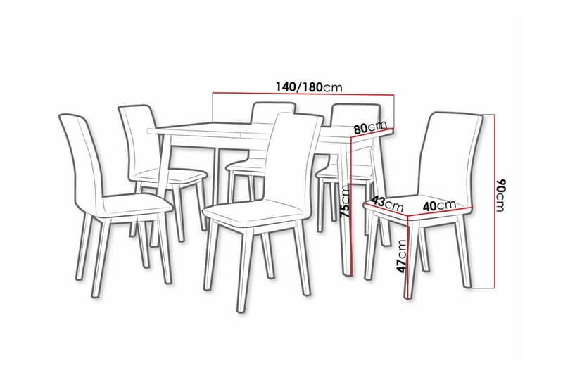 Patrickswell Matgrupp - Möbler - Bord & matgrupp - Matgrupp