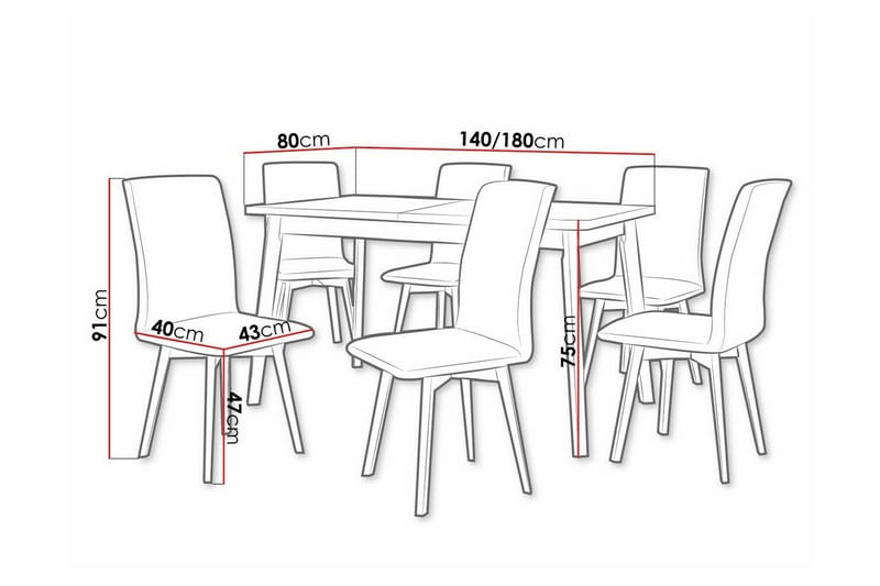 Patrickswell Matgrupp - Möbler - Bord & matgrupp - Matgrupp