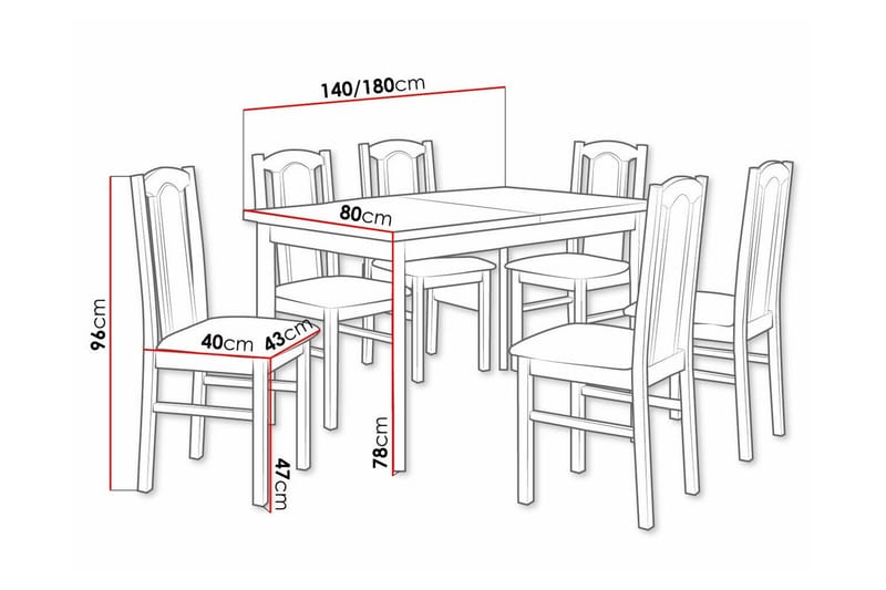 Patrickswell Matgrupp - Möbler - Bord & matgrupp - Matgrupp