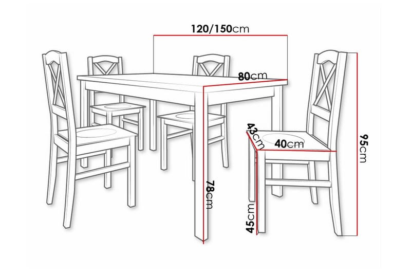 Patrickswell Matgrupp - Möbler - Bord & matgrupp - Matgrupp