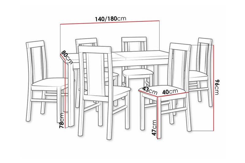 Patrickswell Matgrupp - Möbler - Bord & matgrupp - Matgrupp
