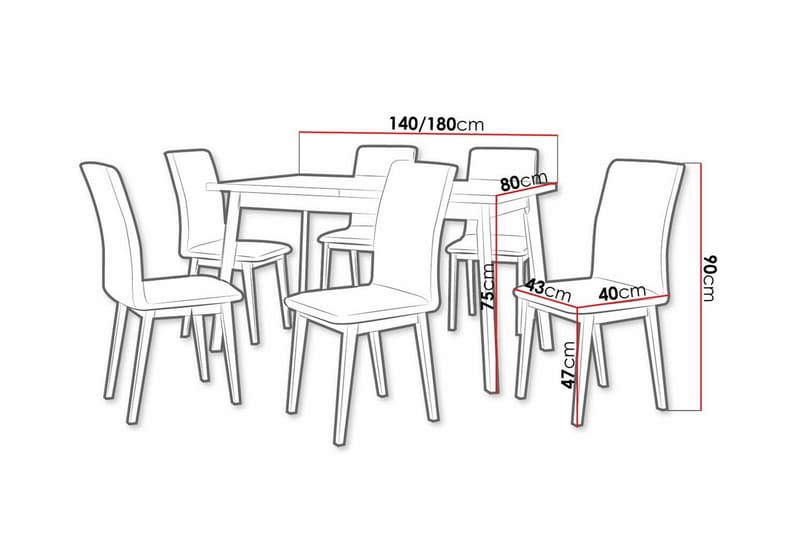 Patrickswell Matgrupp - Möbler - Bord & matgrupp - Matgrupp