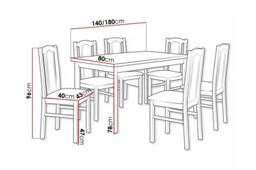 Patrickswell Matgrupp - Möbler - Bord & matgrupp - Matgrupp