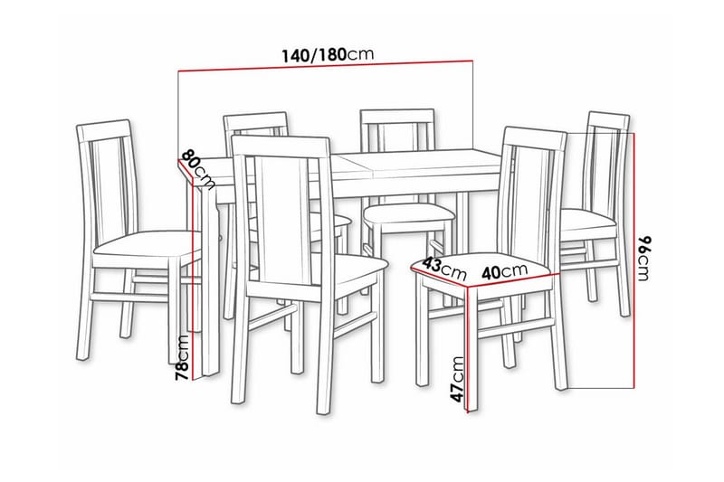 Patrickswell Matgrupp - Möbler - Bord & matgrupp - Matgrupp