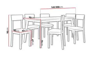 Patrickswell Matgrupp - Möbler - Bord & matgrupp - Matgrupp
