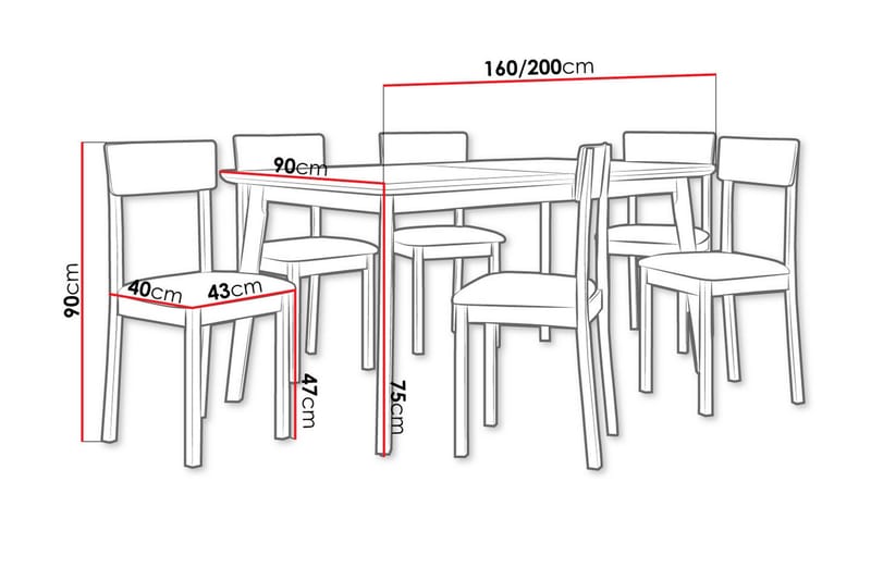 Patrickswell Matgrupp - Möbler - Bord & matgrupp - Matgrupp