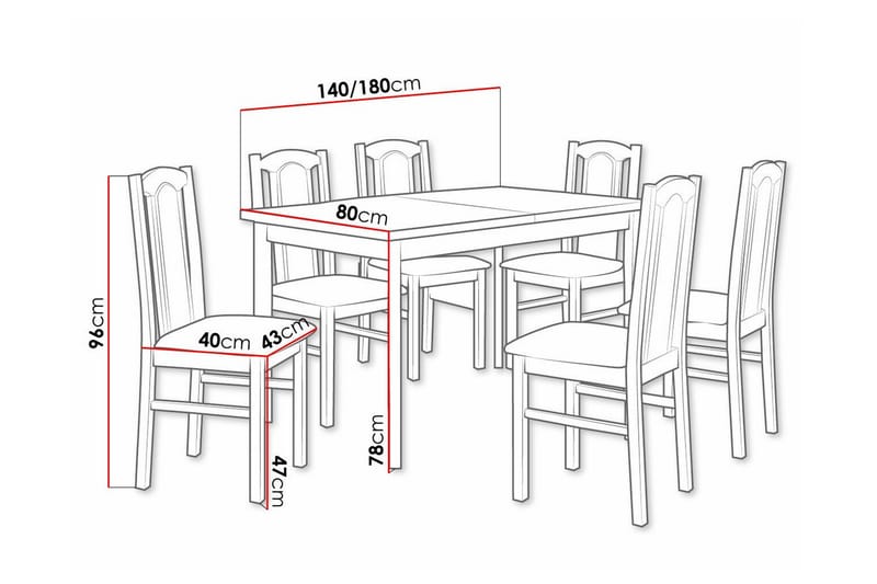 Patrickswell Matgrupp - Möbler - Bord & matgrupp - Matgrupp