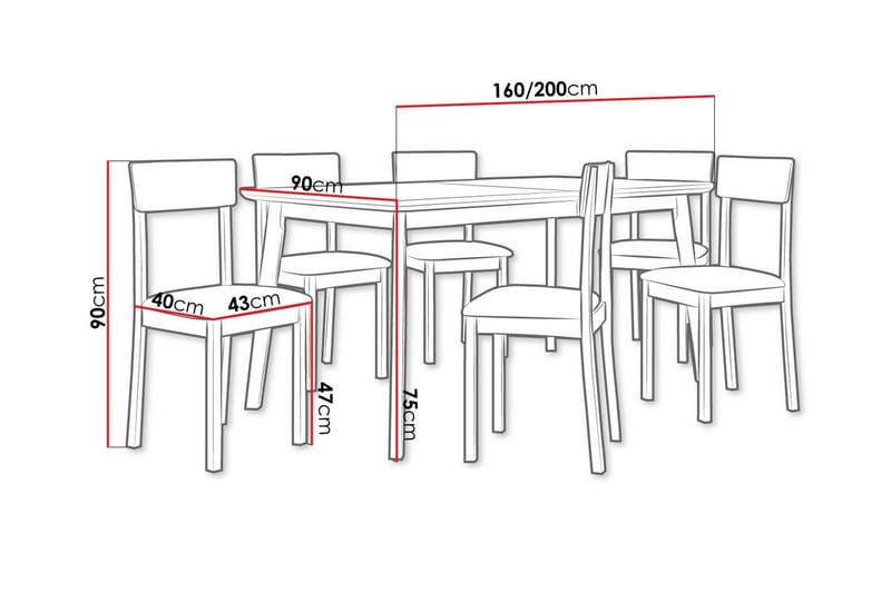 Patrickswell Matgrupp - Möbler - Bord & matgrupp - Matgrupp