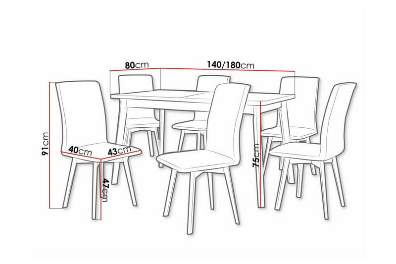 Patrickswell Matgrupp - Möbler - Bord & matgrupp - Matgrupp