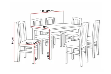 Patrickswell Matgrupp - Möbler - Bord & matgrupp - Matgrupp