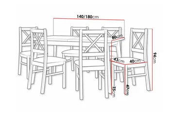 Patrickswell Matgrupp - Möbler - Bord & matgrupp - Matgrupp