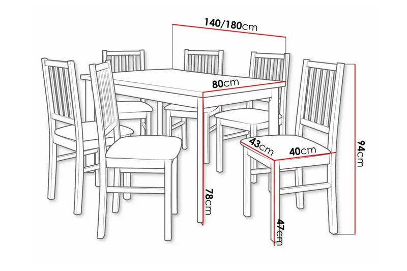 Patrickswell Matgrupp - Möbler - Bord & matgrupp - Matgrupp