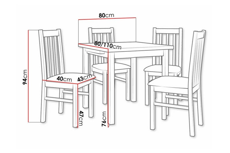 Patrickswell Matgrupp - Möbler - Bord & matgrupp - Matgrupp