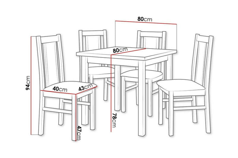 Patrickswell Matgrupp - Möbler - Bord & matgrupp - Matgrupp