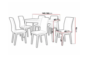 Patrickswell Matgrupp - Möbler - Bord & matgrupp - Matgrupp